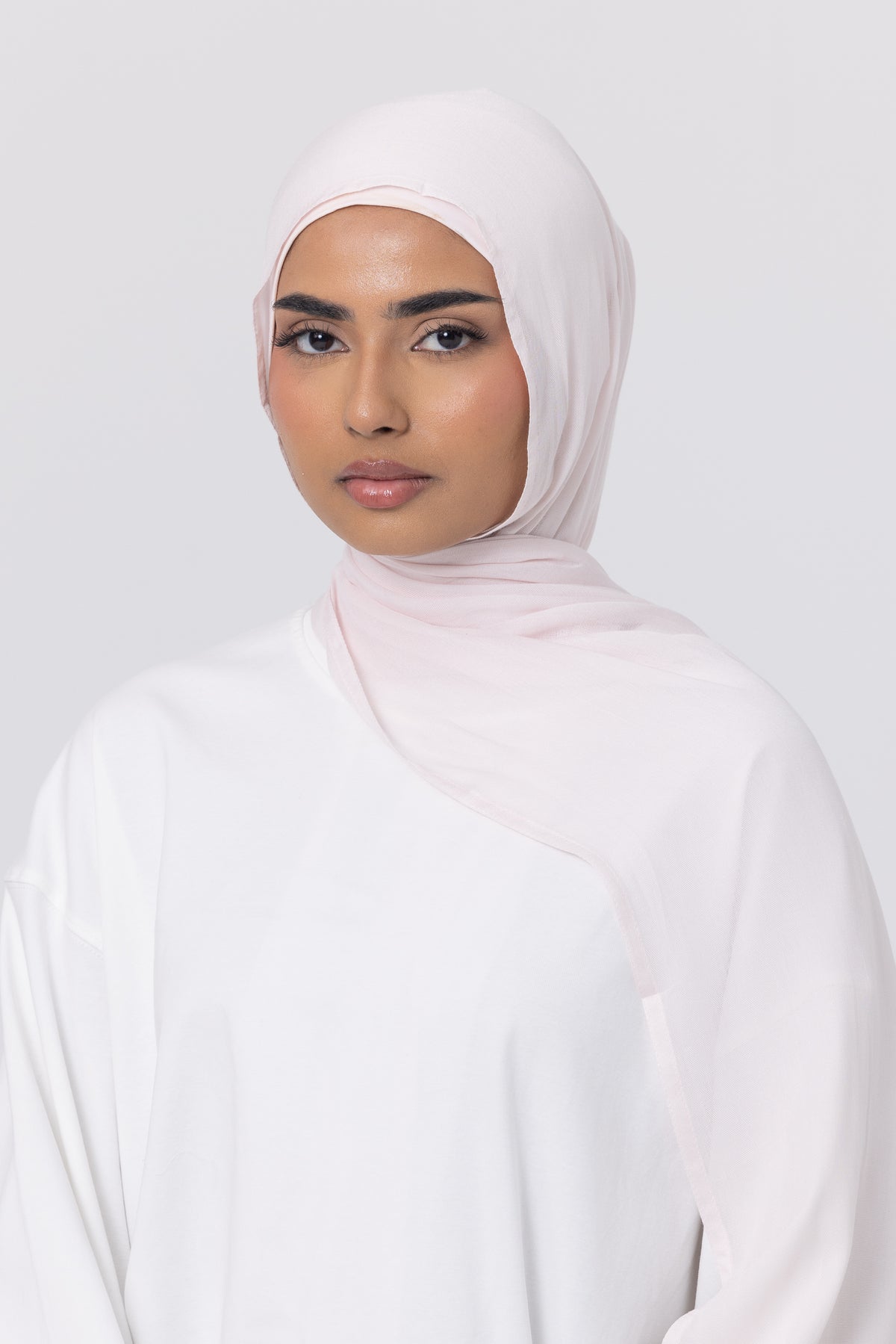 Double Stitched Modal Hijab Set - Ballerina