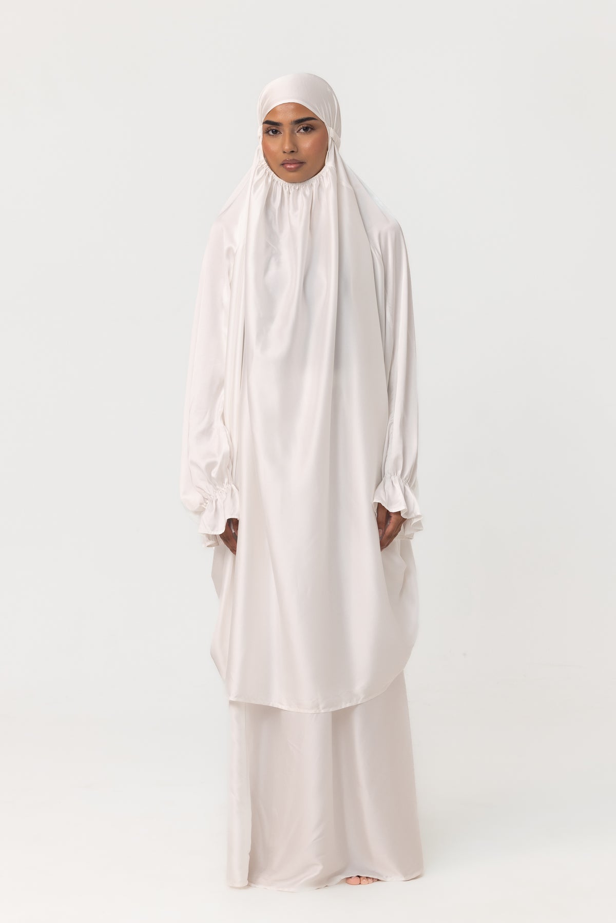 Womens Prayer Set - White