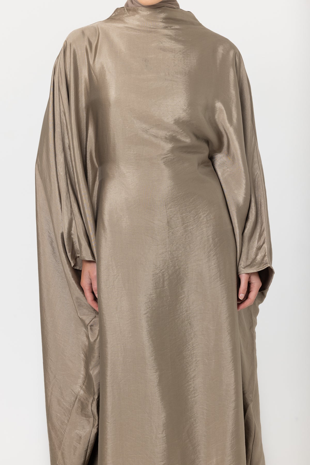 Classic Butterfly Abaya - Moss Green