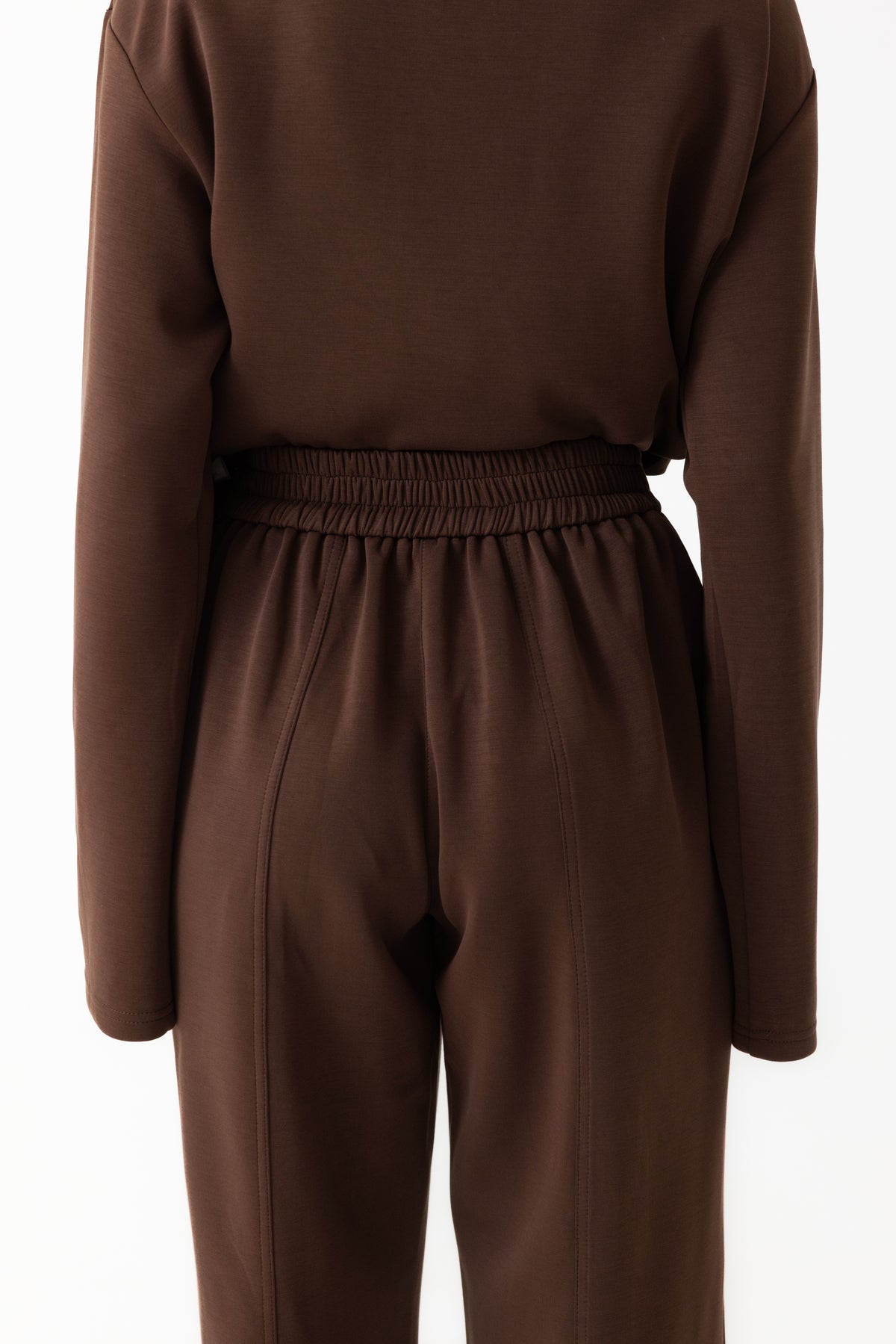 Comfort Wide Leg Pants - Espresso