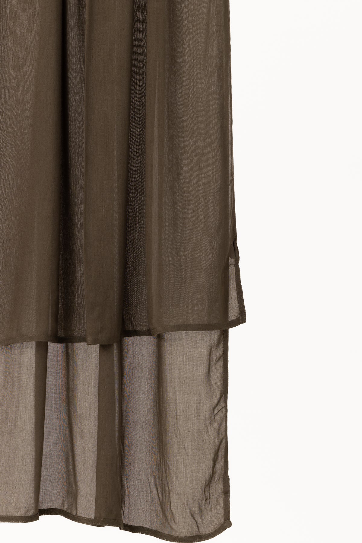Double Stitched Modal Hijab Set - Moss