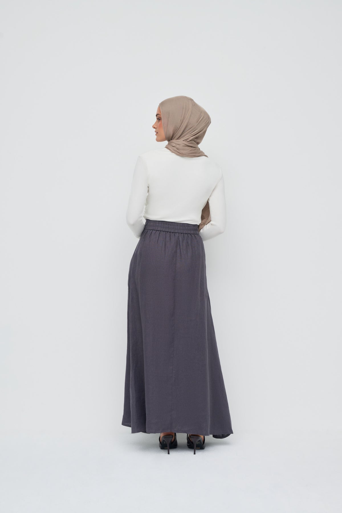 Anaya Maxi Skirt - Vintage Indigo