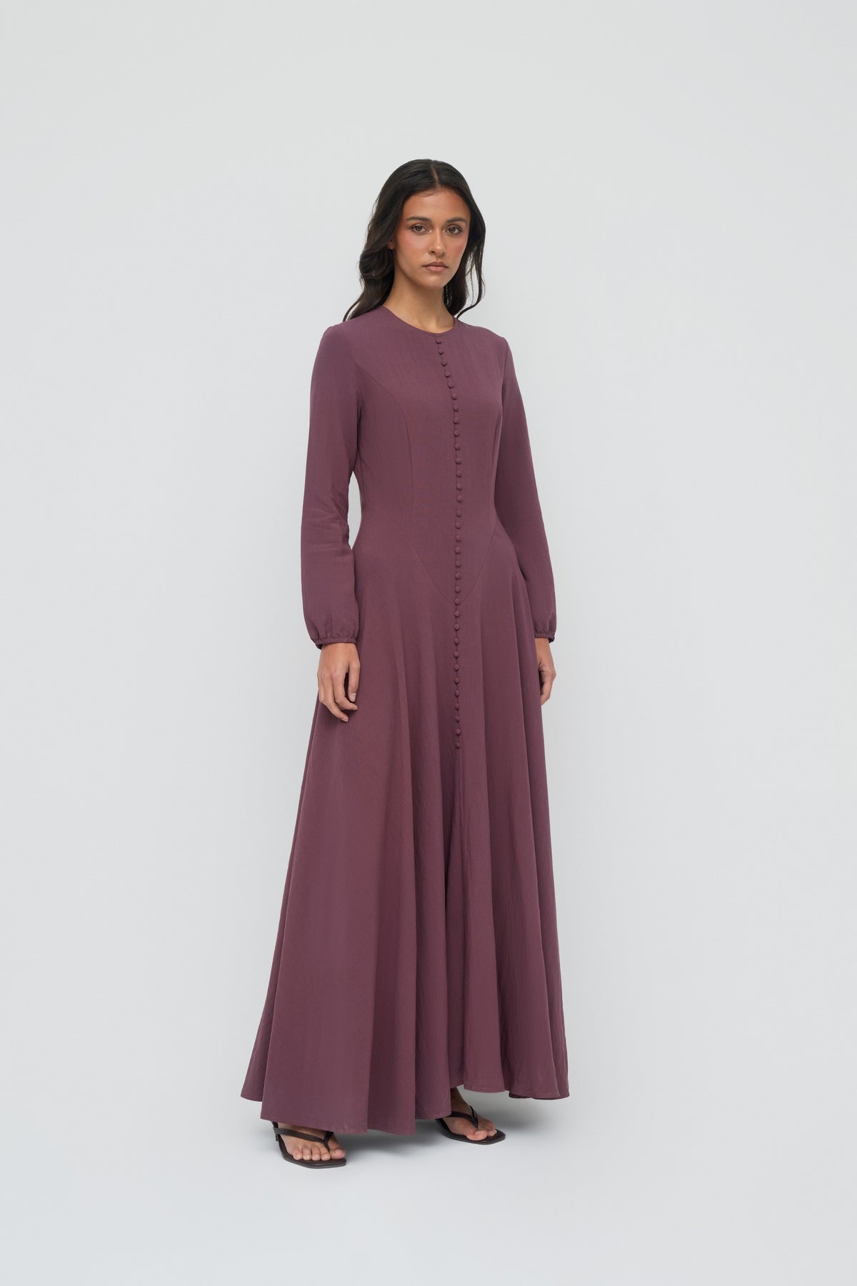 Alessia Maxi Dress - Ruby Chocolate