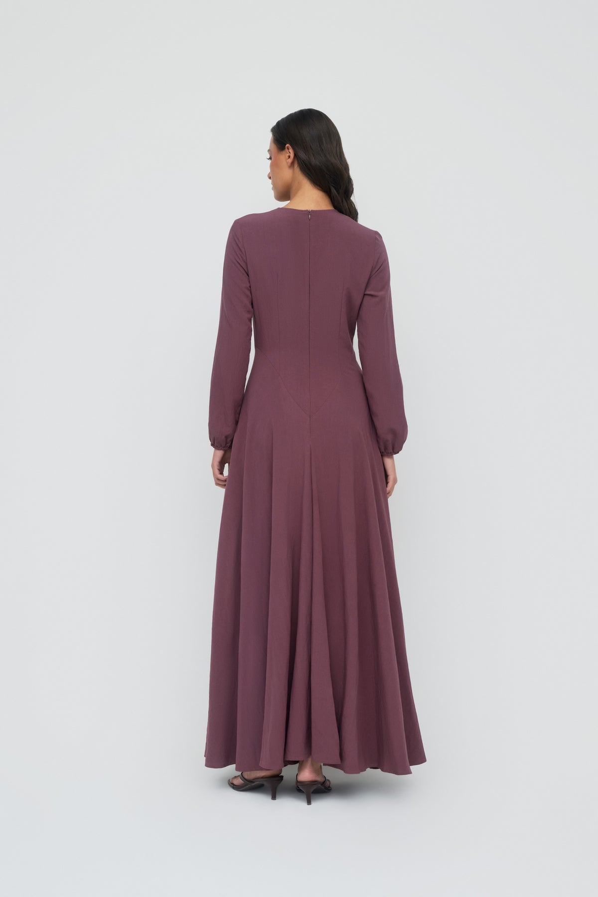 Alessia Maxi Dress - Ruby Chocolate