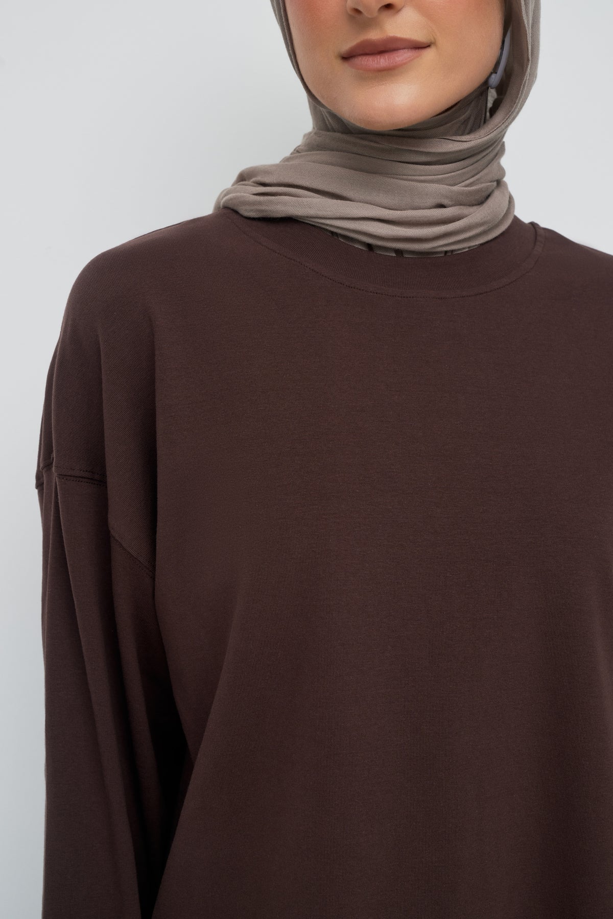 Everyday Relaxed Top - Espresso