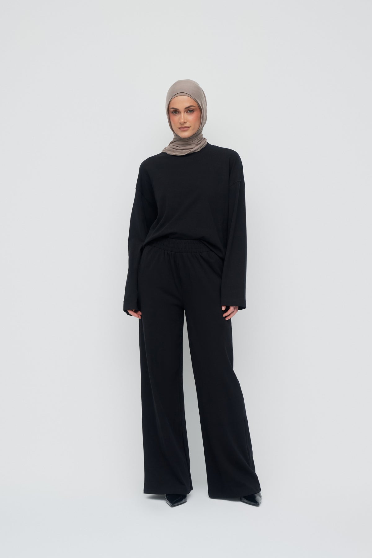 Everyday Relaxed Top - Black