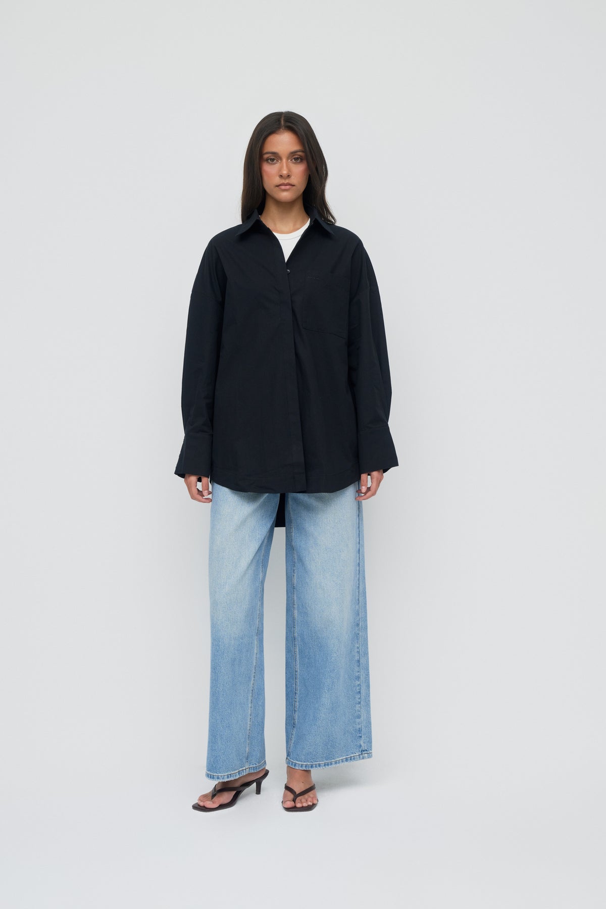 The Ayah Shirt - Jet Black