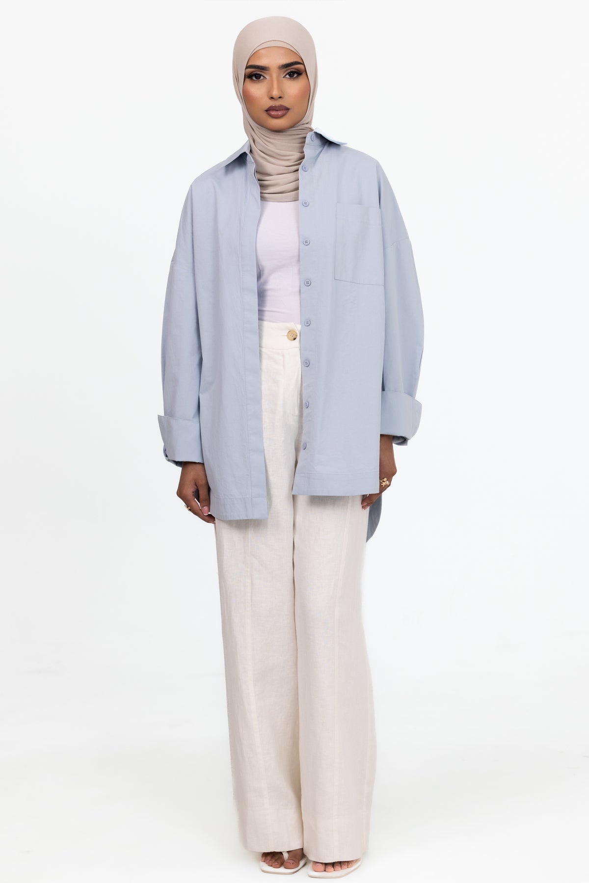 The Ayah Shirt - Classic Blue