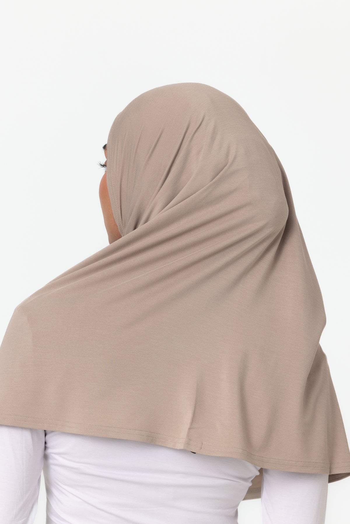 Womens 2pc Jersey Hijab - Dune