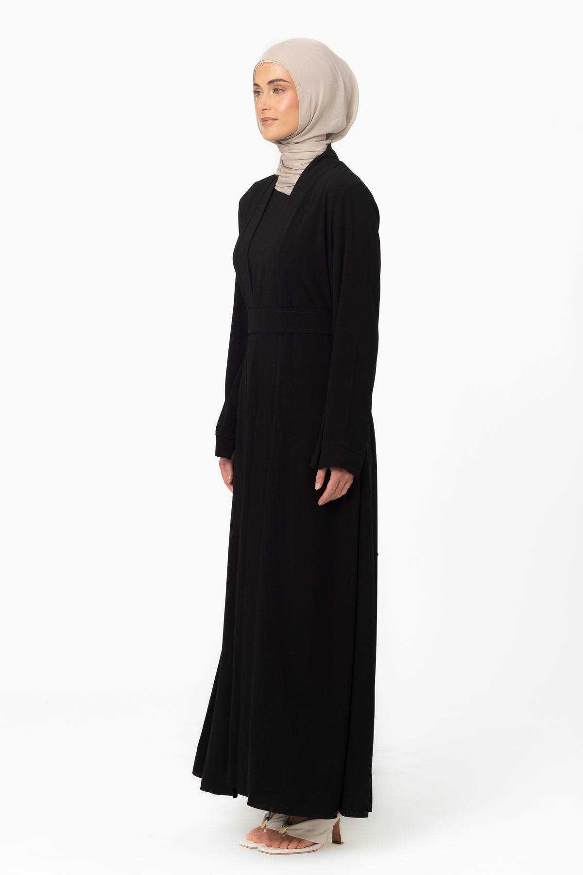 Dusk Abaya Set - Black