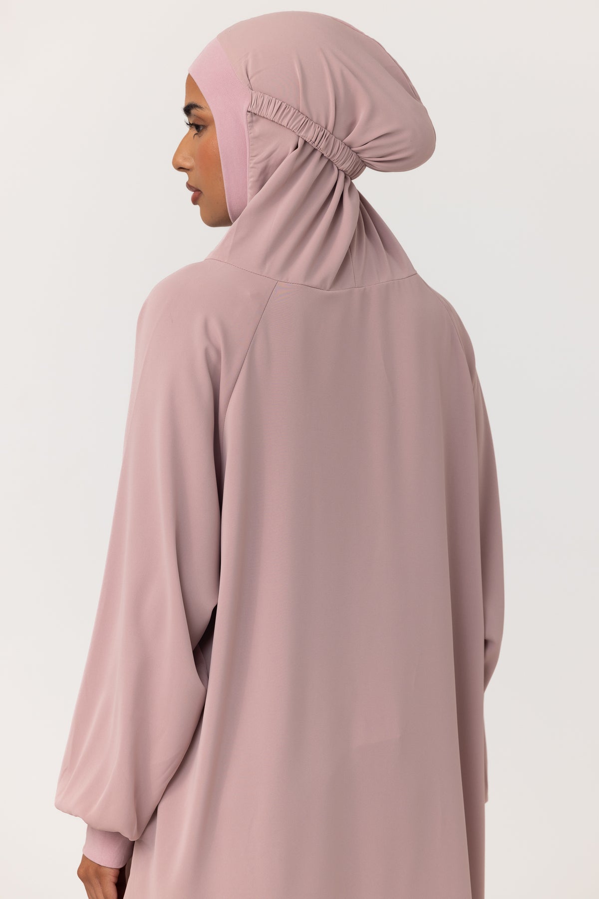Full Length Prayer Gown - Dusty Lilac