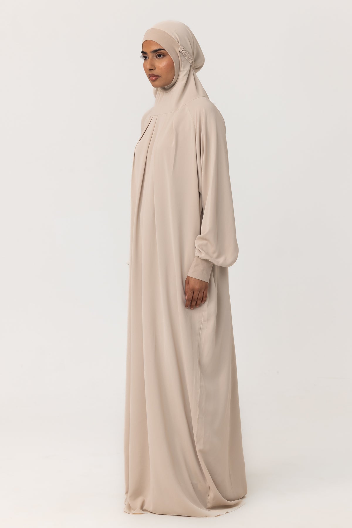 Full Length Prayer Gown - Stone