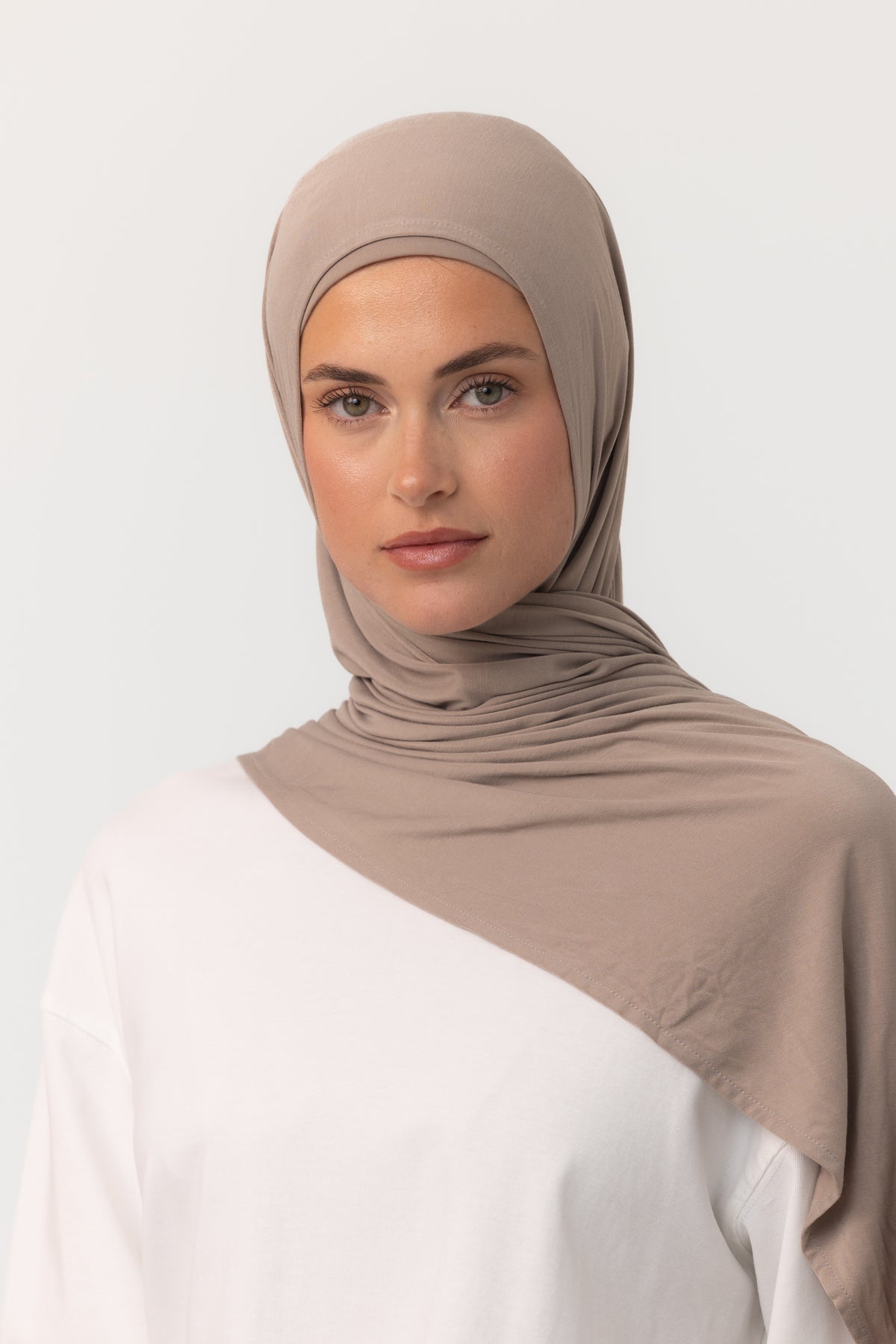 Instant Bamboo Jersey Wrap Set - Dune