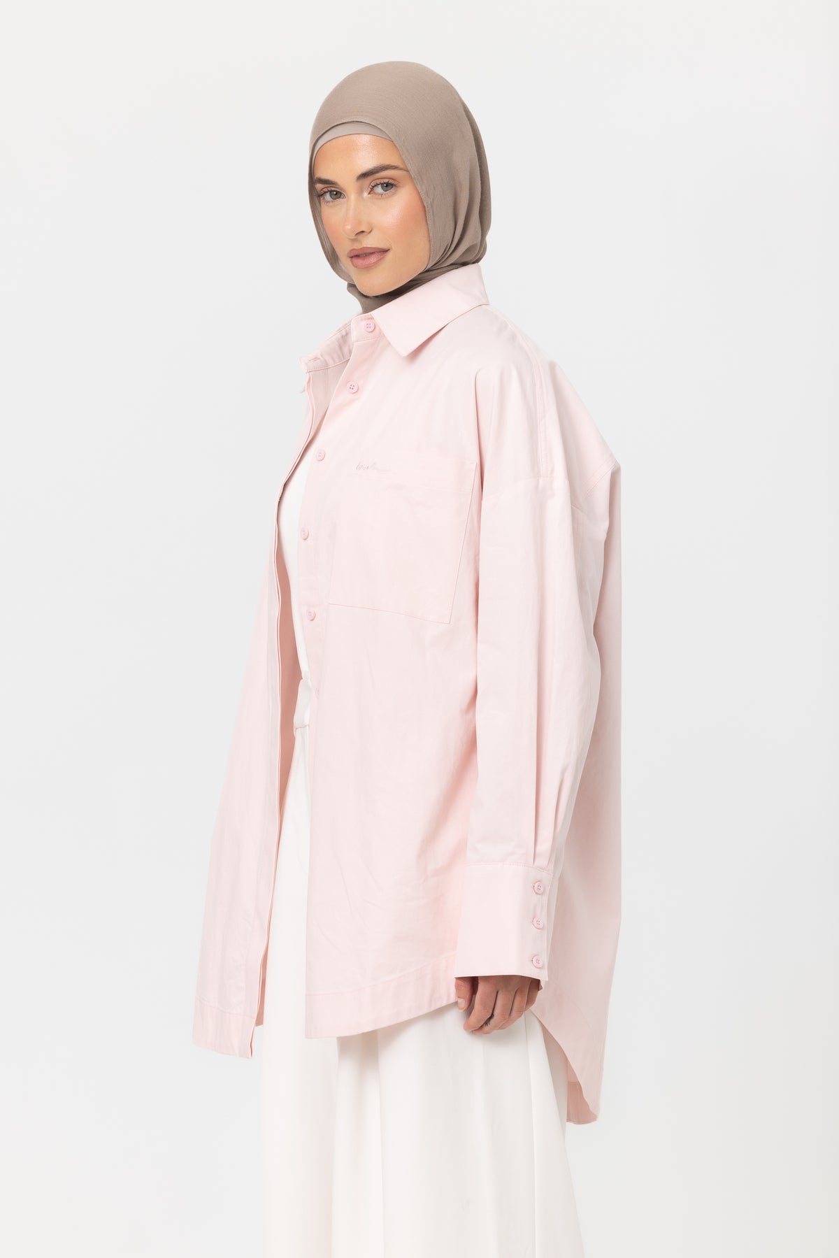 The Ayah Shirt - Petal Pink