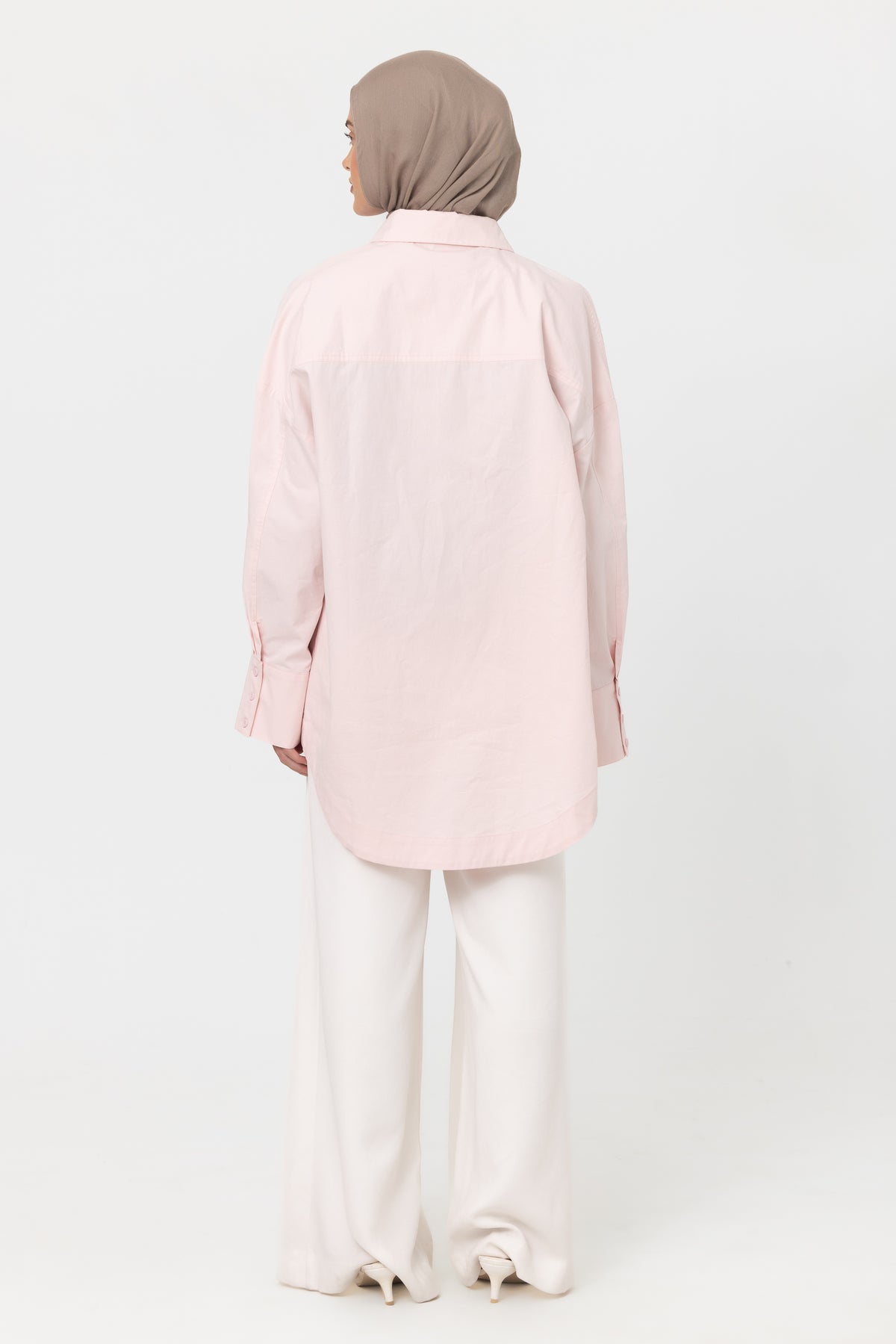 The Ayah Shirt - Petal Pink