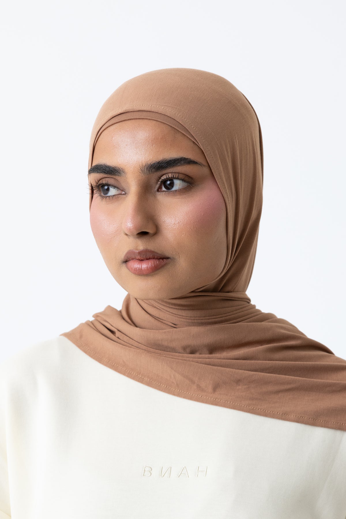 Bamboo Jersey Hijab Set - Sahara