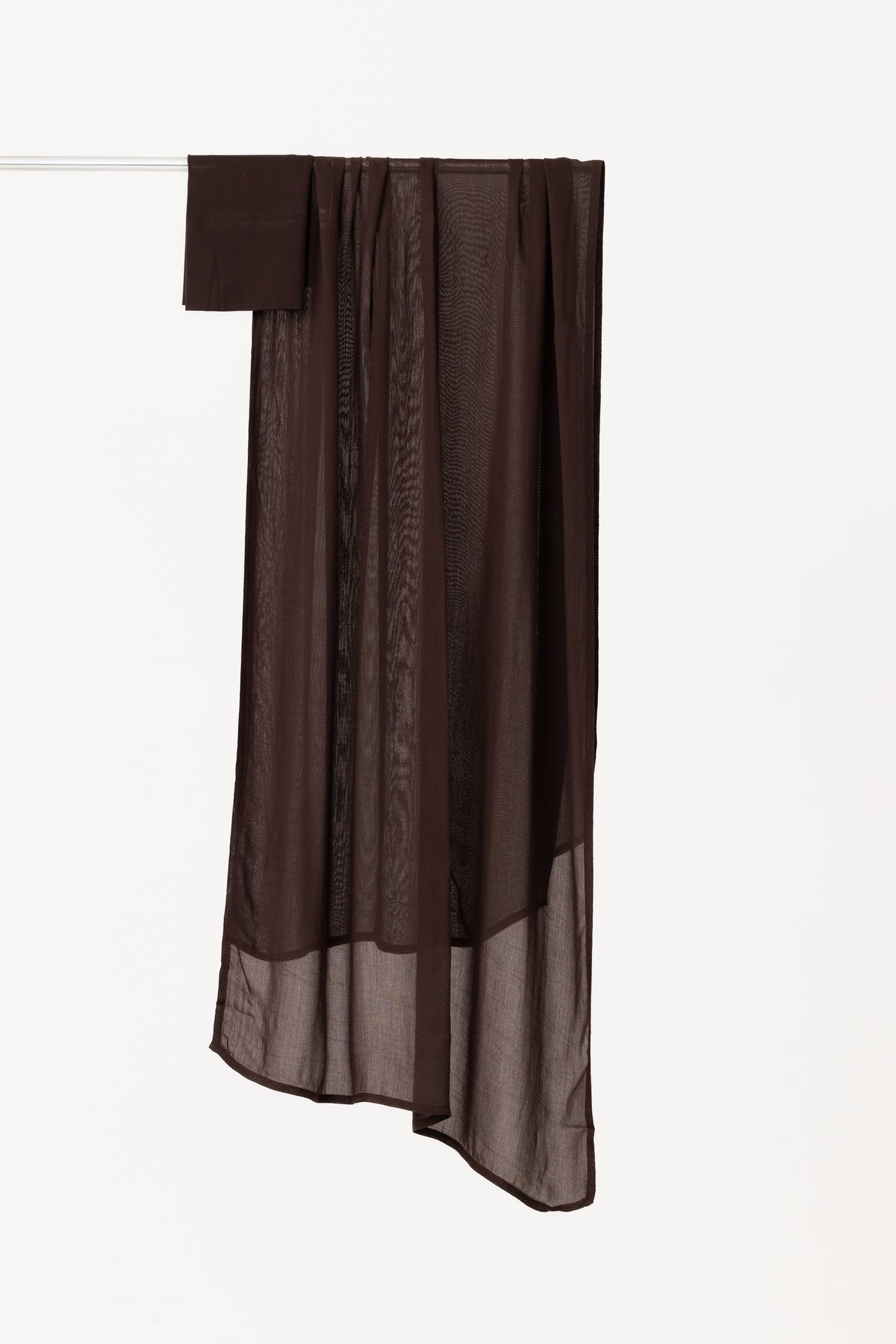 Double Stitched Modal Hijab Set - Peppercorn