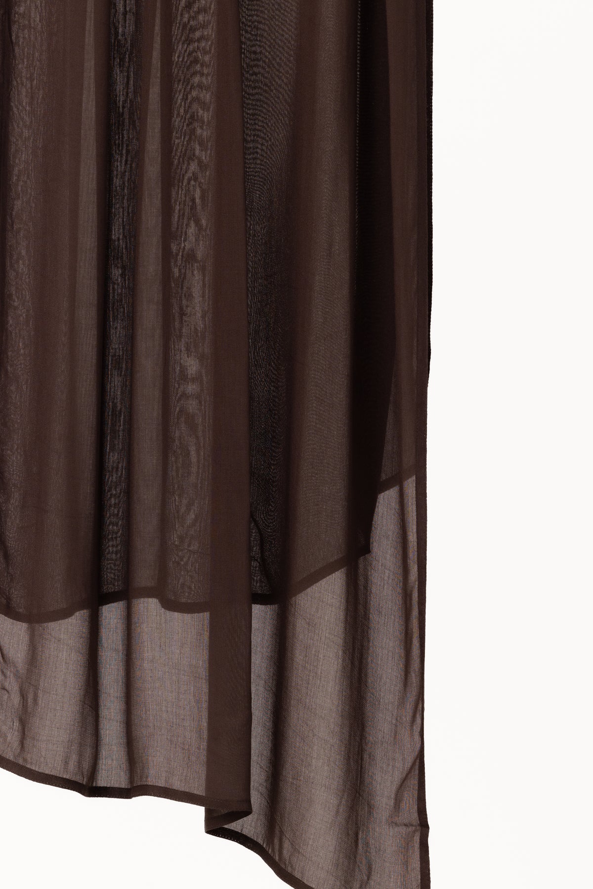 Double Stitched Modal Hijab Set - Peppercorn