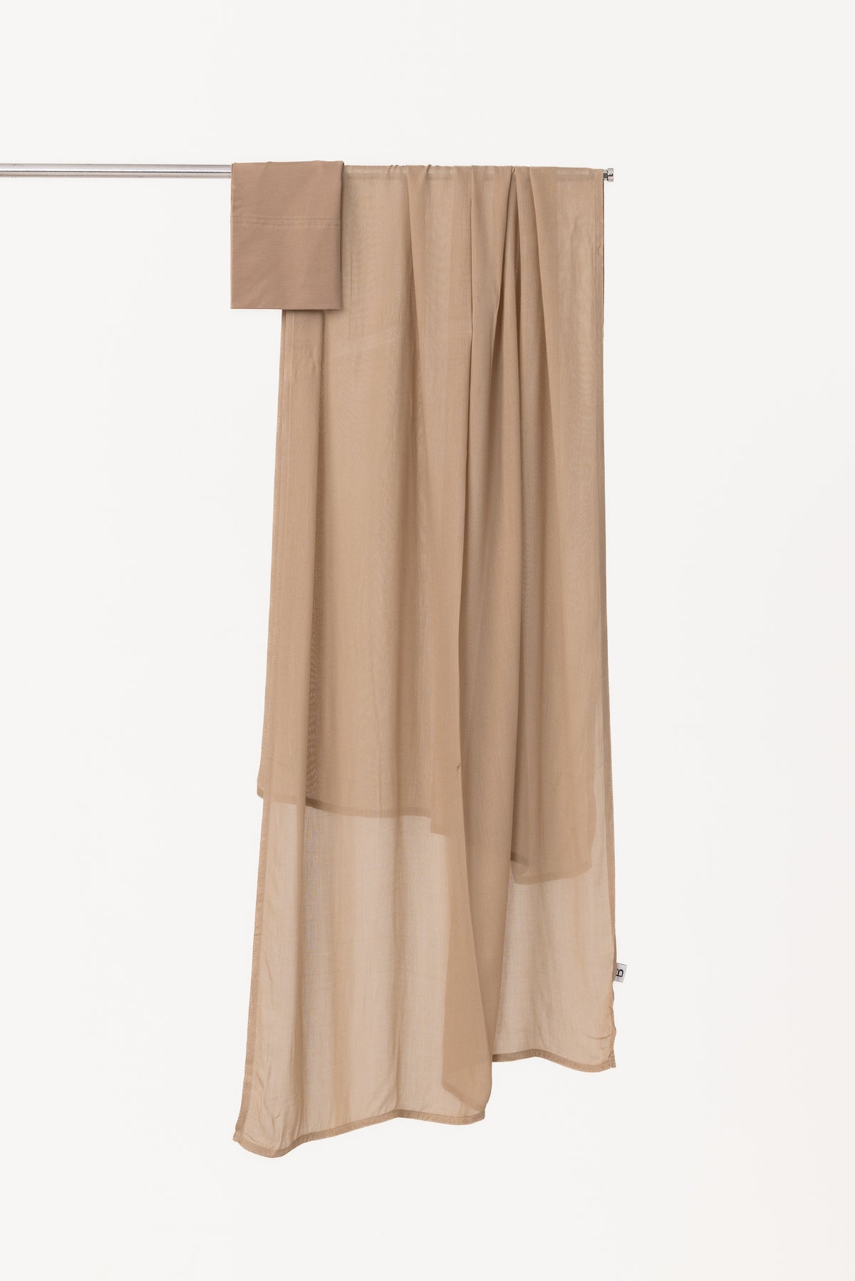 Double Stitched Modal Hijab Set - Fossil