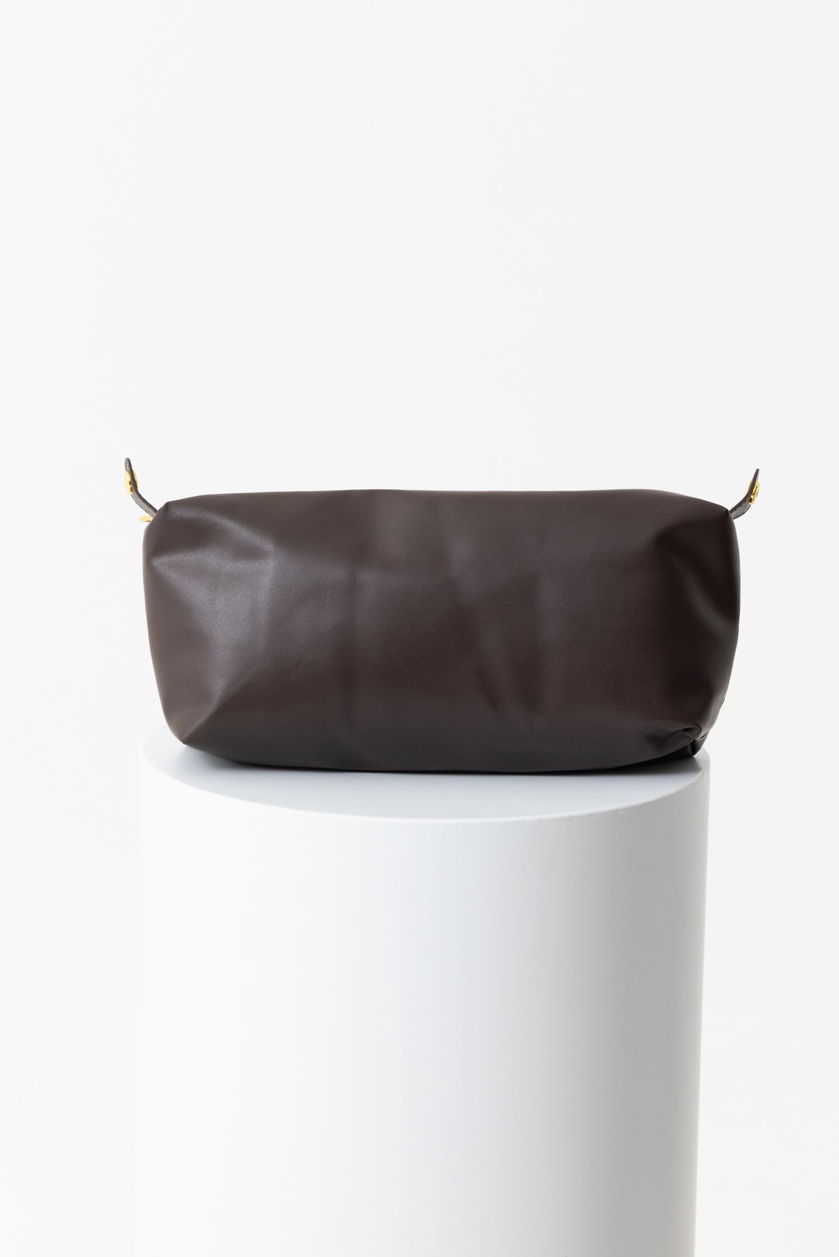 Suede Tote Bag - Chocolate