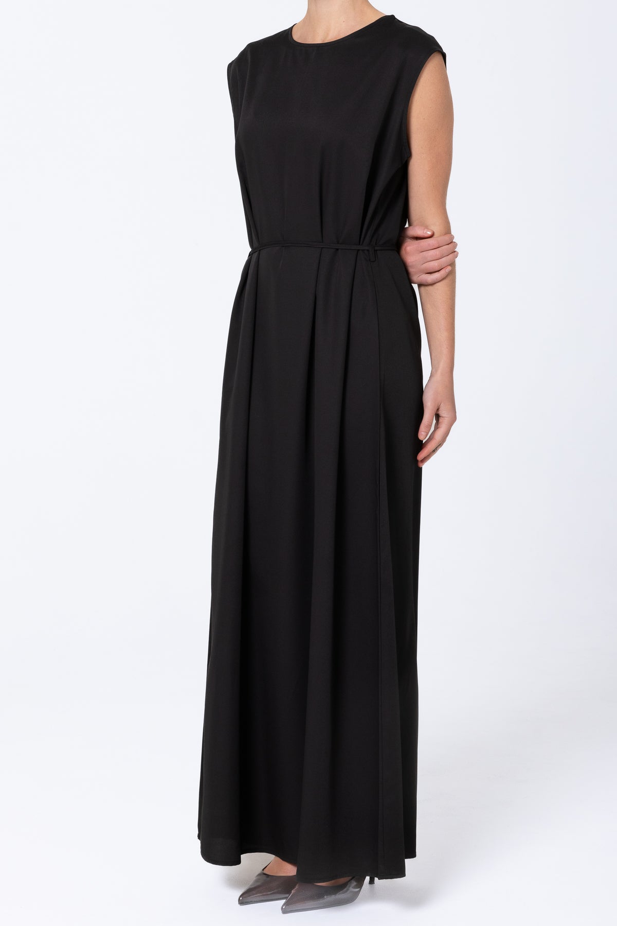 Raya Slip Dress - Black