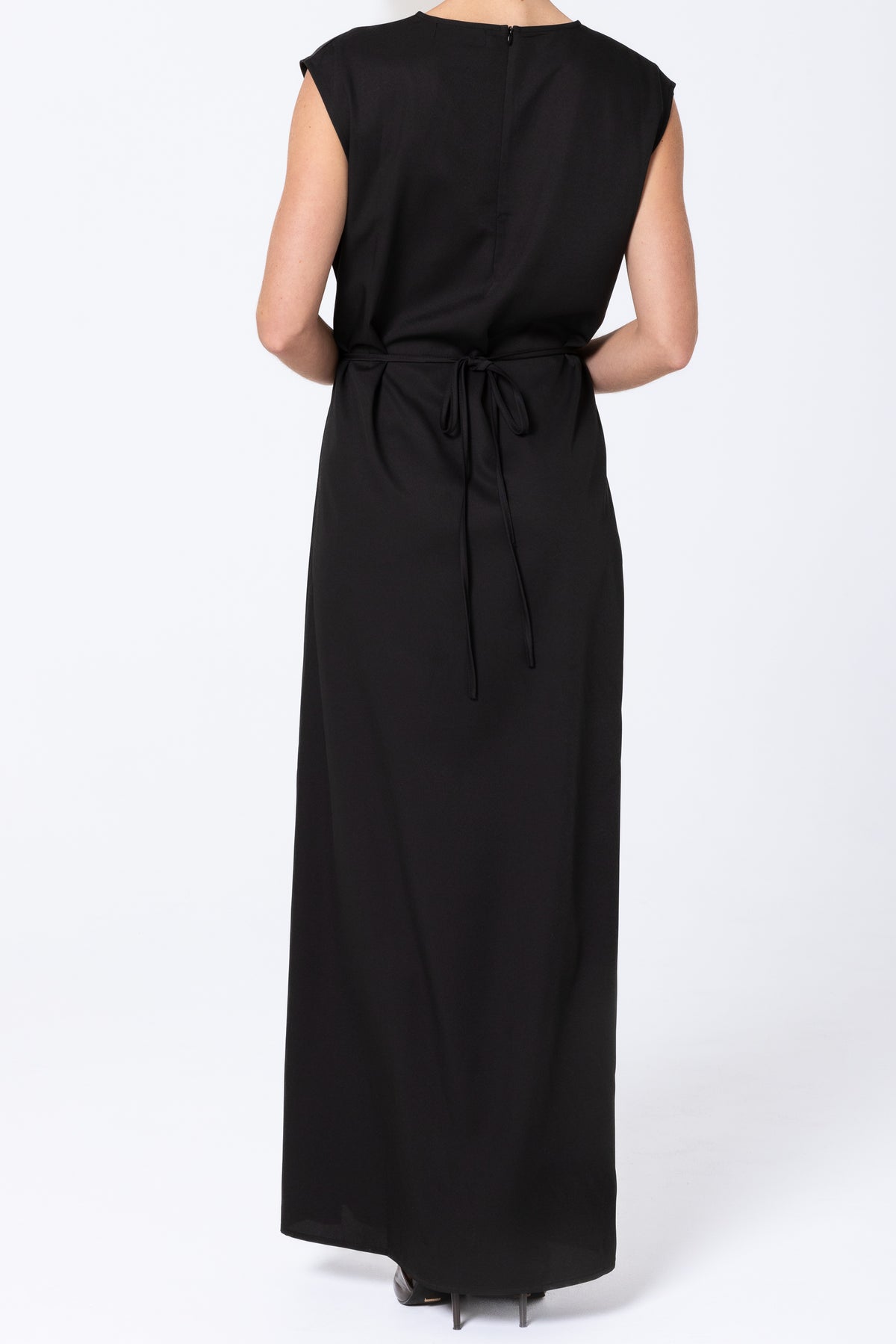 Raya Slip Dress - Black
