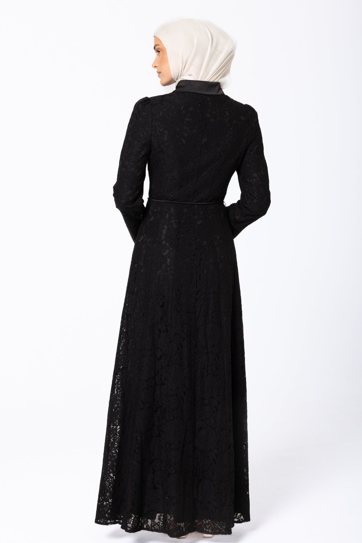 Lila Lace Dress - Black