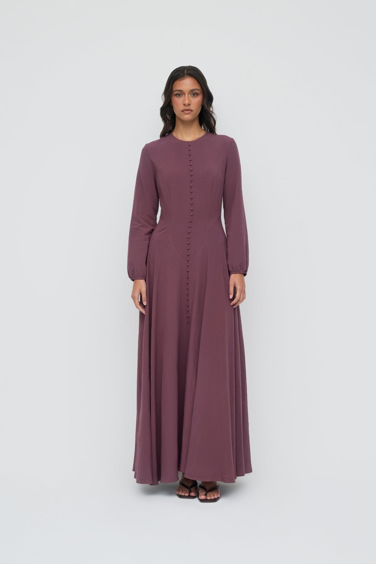 Alessia Maxi Dress - Ruby Chocolate