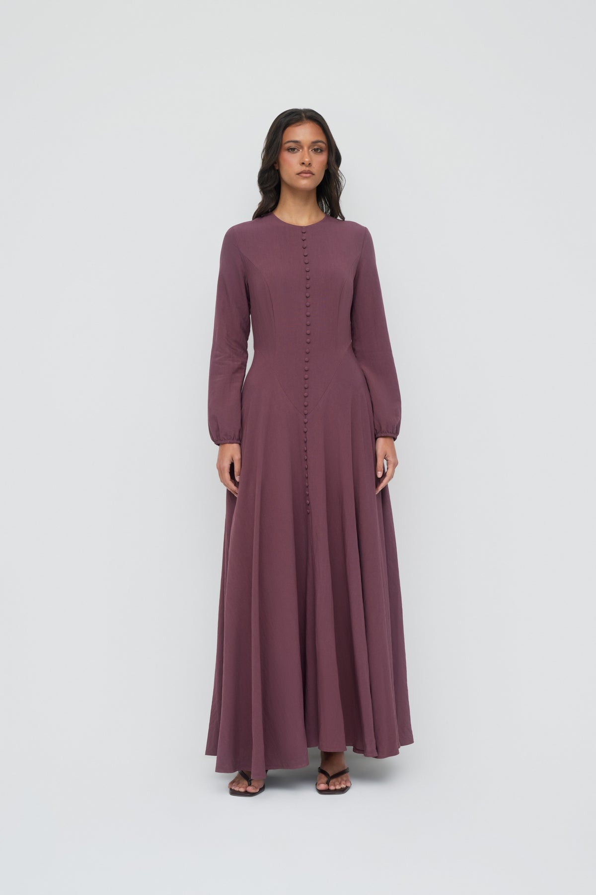 Alessia Maxi Dress - Ruby Chocolate