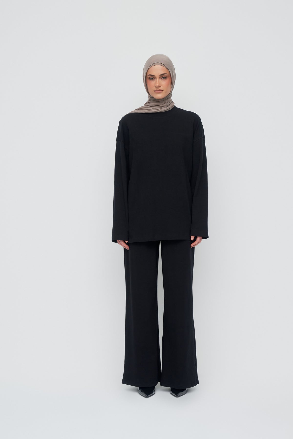 Everyday Relaxed Top - Black