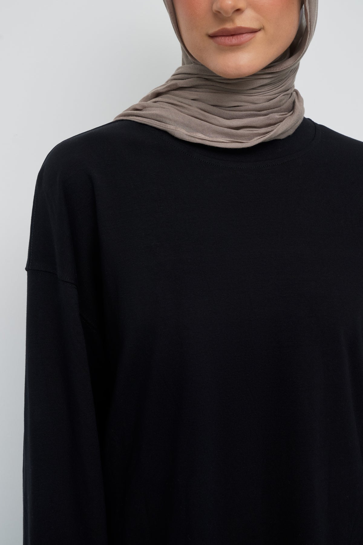 Everyday Relaxed Top - Black