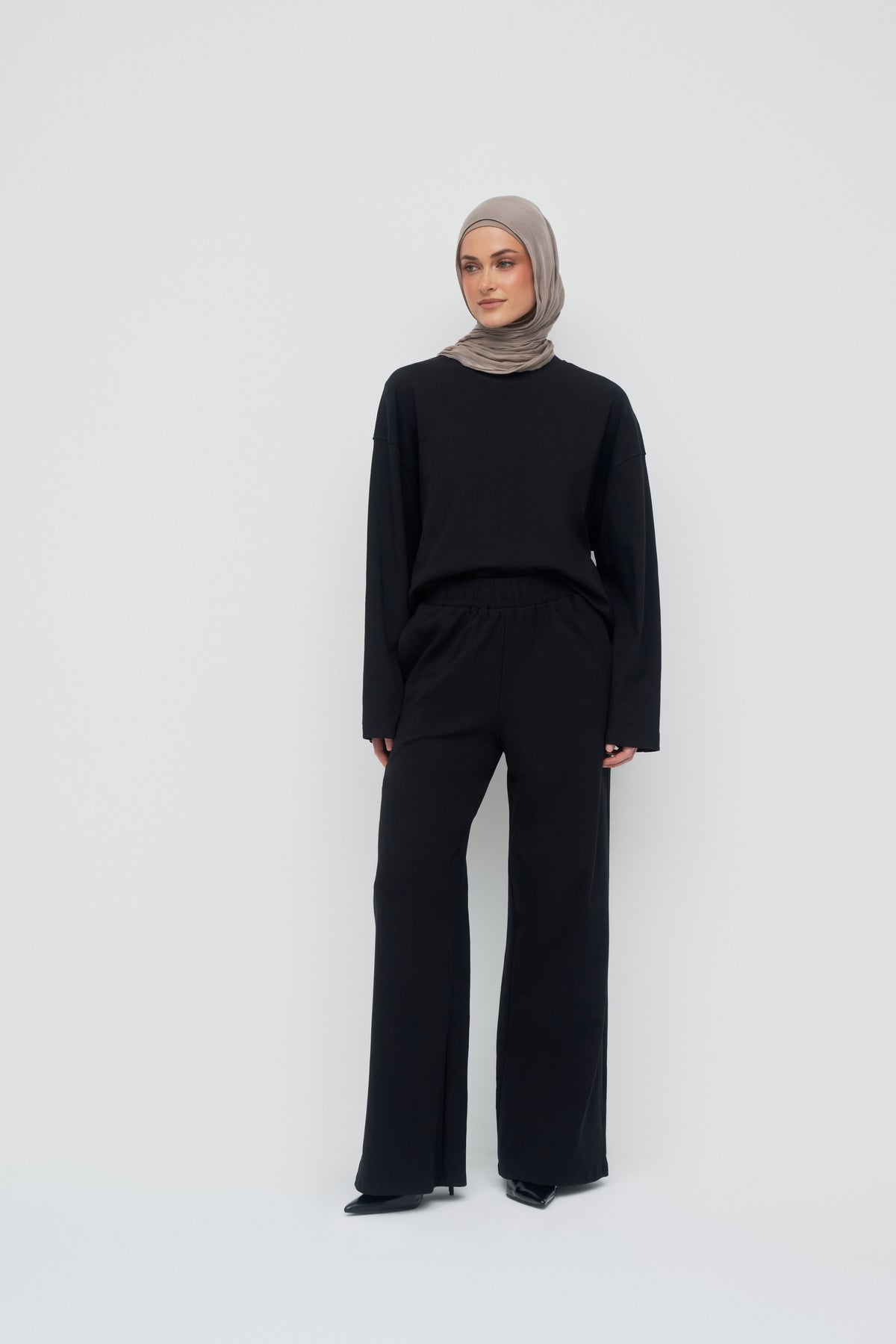Everyday Relaxed Top - Black