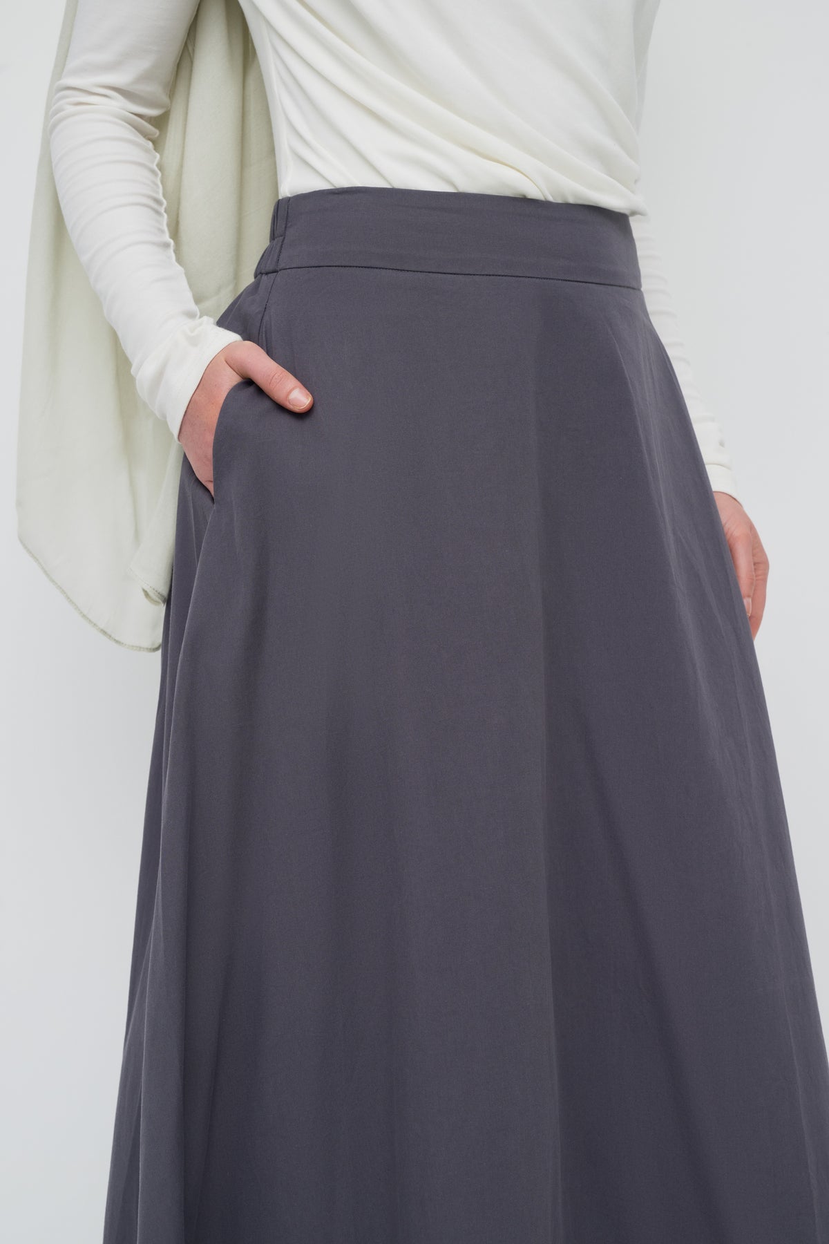 Sydney A Line Skirt - Vintage Indigo