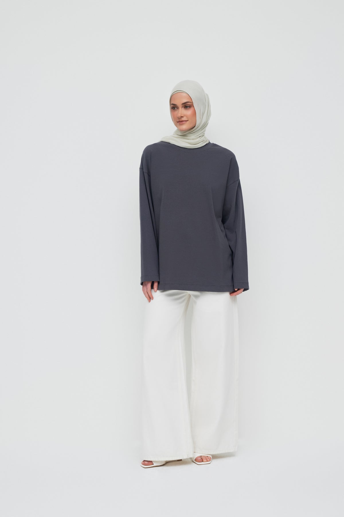 Everyday Relaxed Top - Indigo Ink
