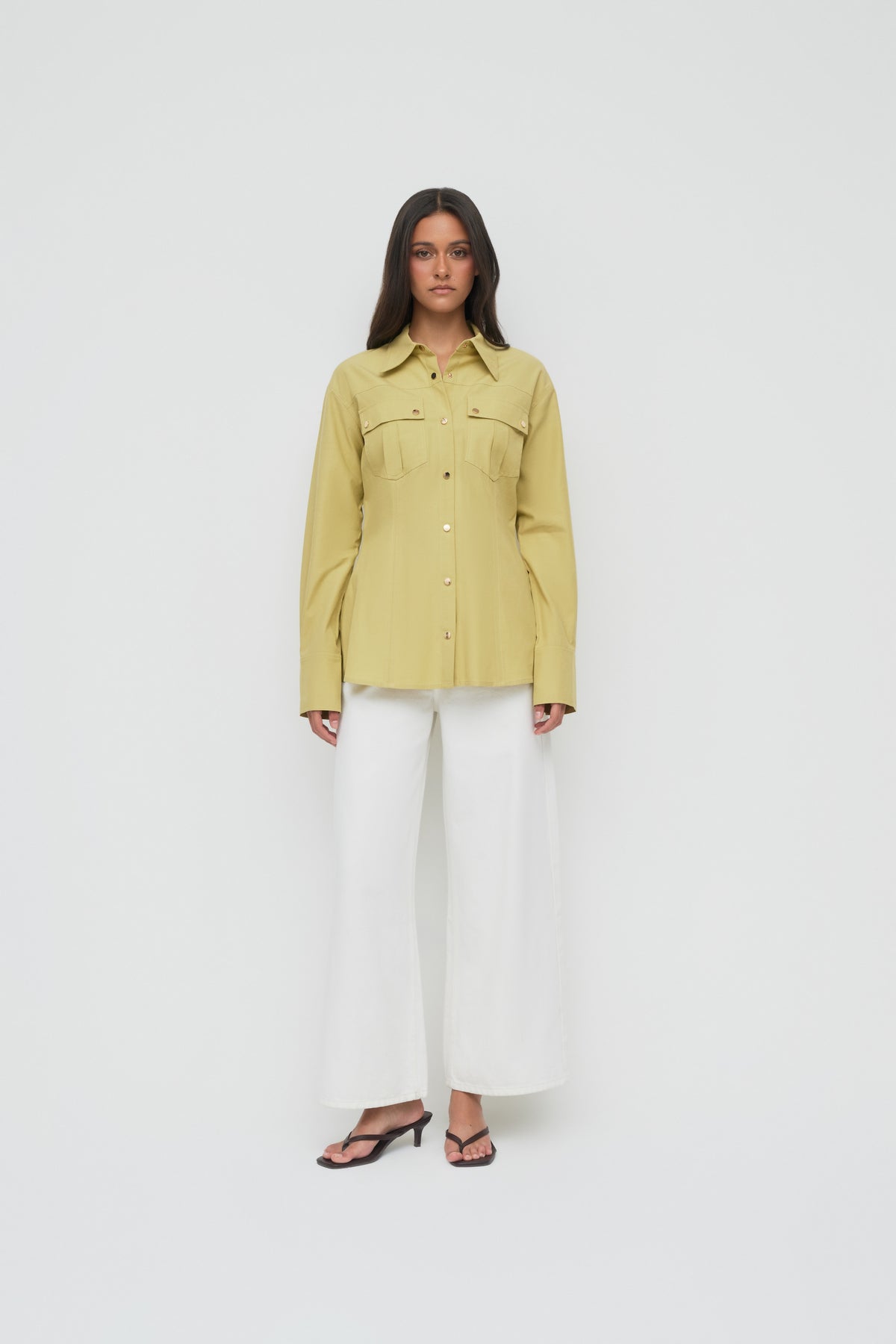 Meadow Cargo Shirt - Mustard