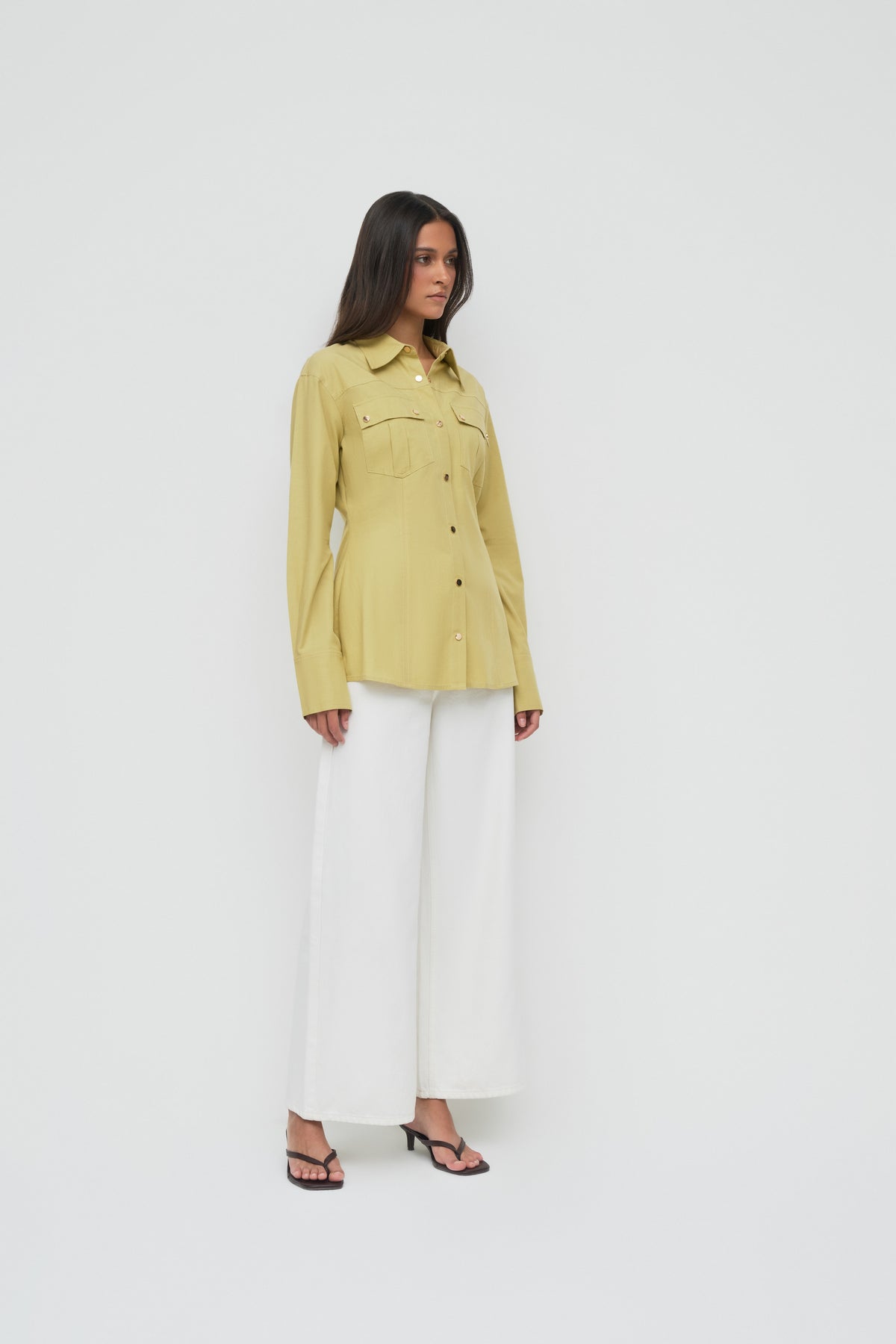 Meadow Cargo Shirt - Mustard