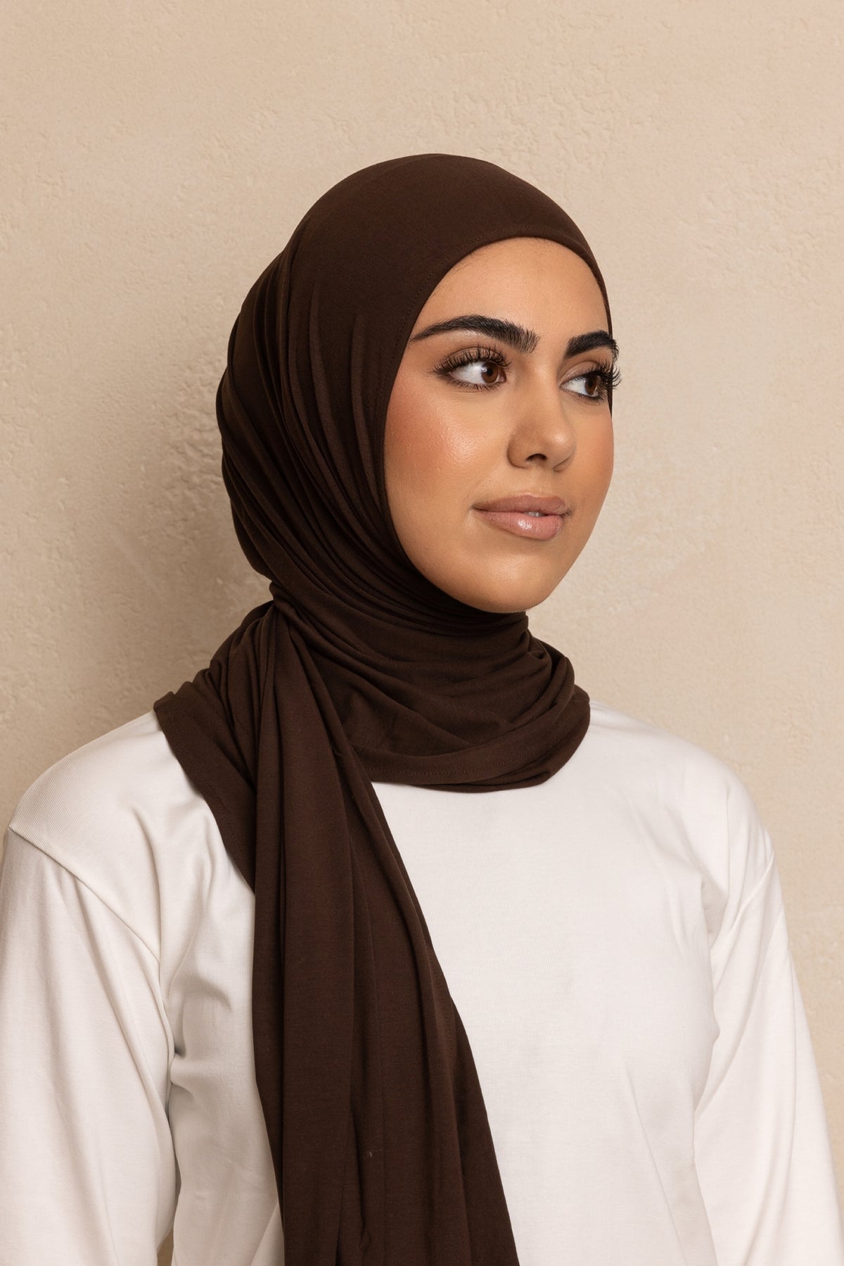 Instant Jersey Wrap Set - Espresso